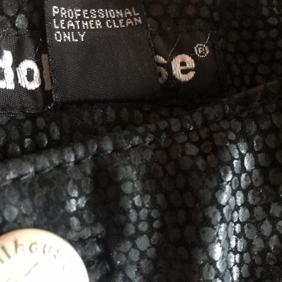 Dollhouse Pants & Jumpsuits Dollhouse Genuine Black Leather Pants